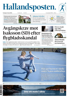 Cover of Hallandsposten