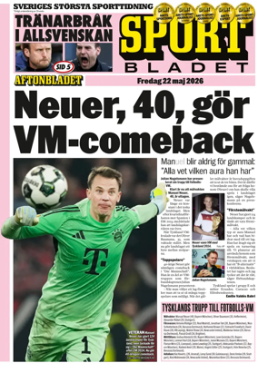 Cover of Sportbladet