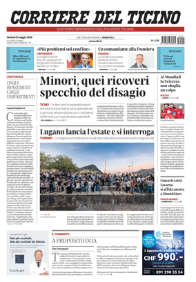 Cover of Corriere del Ticino