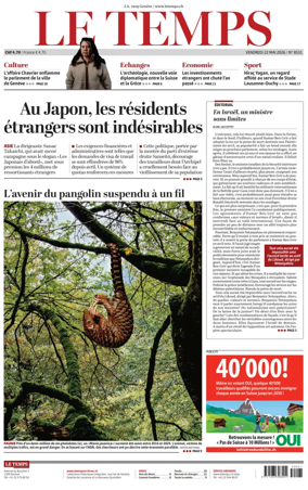 Cover of Le Temps