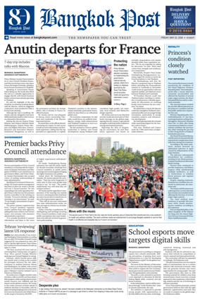 Cover of Bangkok Post