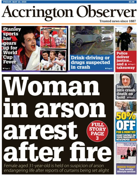 Cover of Accrington Observer