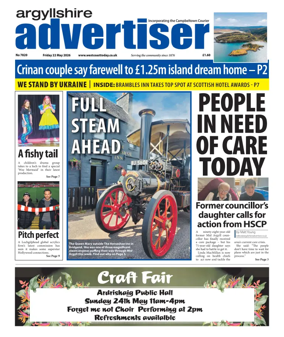 Cover of Argyllshire Advertiser