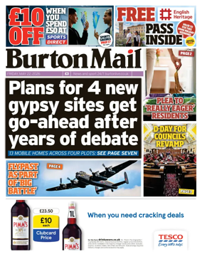 Cover of Burton Mail