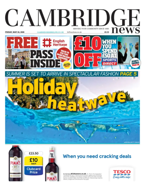 Cover of Cambridge News