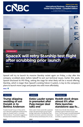 Cover of CNBC