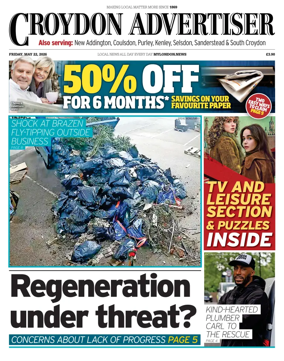 Cover of Croydon Advertiser