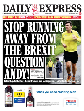 Cover of Daily Express