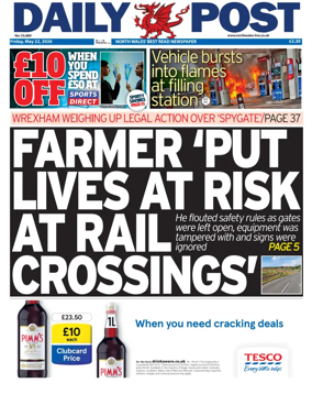 Cover of Daily Post (North Wales)