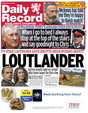 Cover of Daily Record