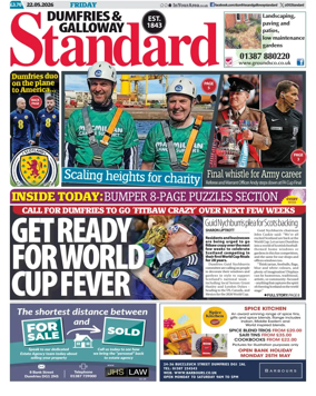 Cover of Dumfries & Galloway Standard