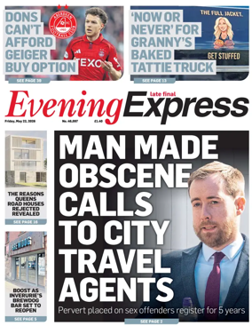 Cover of Evening Express