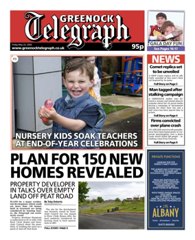 Cover of Greenock Telegraph