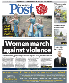 Cover of Lancashire Evening Post
