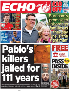 Cover of Liverpool Echo