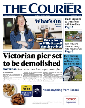 Cover of The Courier & Advertiser (Angus and Dundee)
