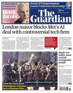 Cover of The Guardian