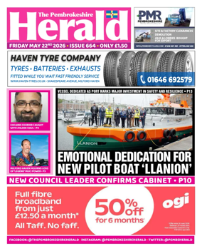 Cover of The Pembrokeshire Herald