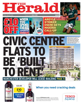 Cover of The Plymouth Herald