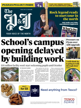 Cover of The Press and Journal (Inverness Highlands and Islands)