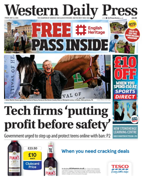 Cover of Western Daily Press