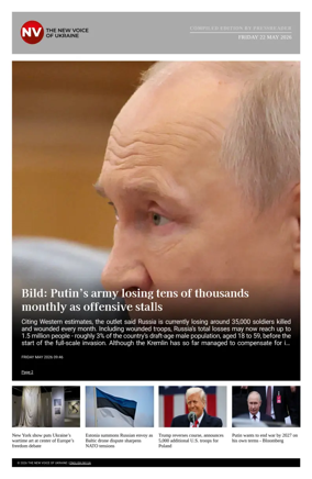 Cover of The New Voice of Ukraine