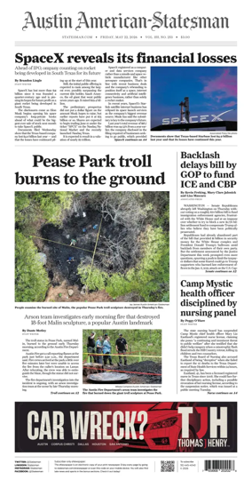 Cover of Austin American-Statesman
