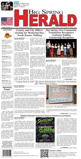 Cover of Big Spring Herald