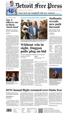 Cover of Detroit Free Press