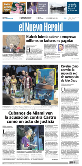 Cover of El Nuevo Herald