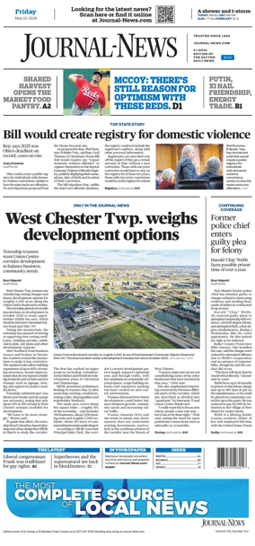 Cover of Hamilton Journal News