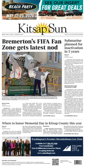 Cover of Kitsap Sun