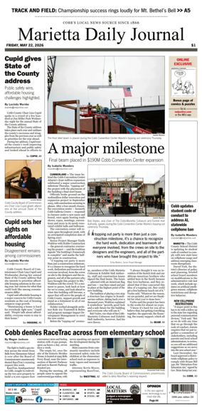 Cover of Marietta Daily Journal