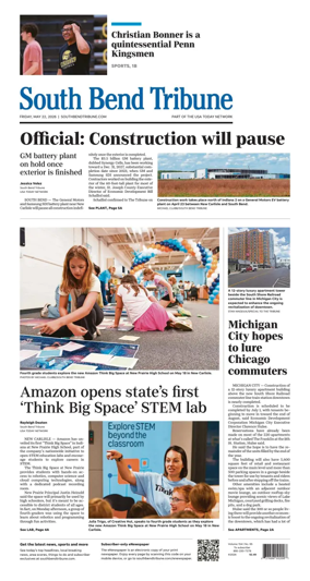 Cover of South Bend Tribune