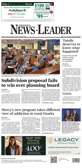 Cover of Springfield News-Leader