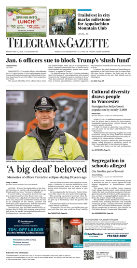 Cover of Telegram & Gazette