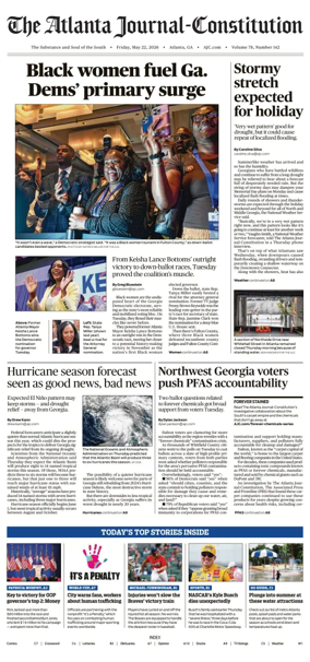 Cover of The Atlanta Journal-Constitution