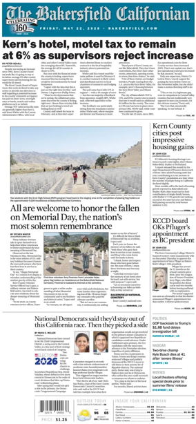 Cover of The Bakersfield Californian