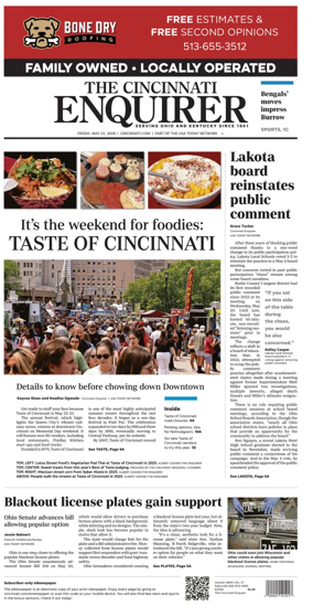 Cover of The Cincinnati Enquirer