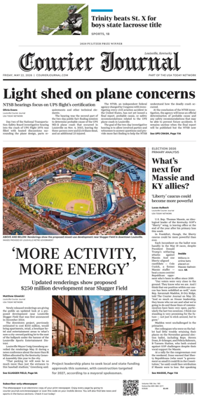 Cover of The Courier-Journal (Louisville)