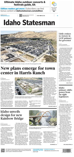 Cover of The Idaho Statesman