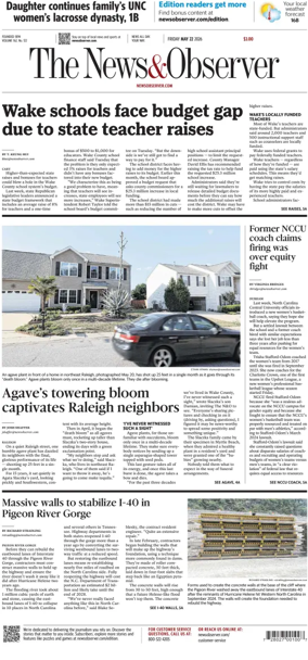 Cover of The News & Observer