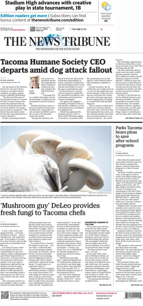 Cover of The News Tribune