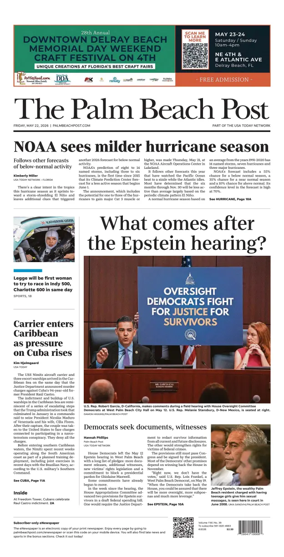 Cover of The Palm Beach Post