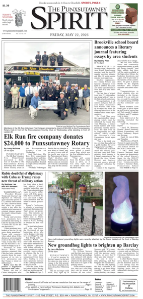 Cover of The Punxsutawney Spirit