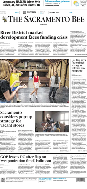 Cover of The Sacramento Bee