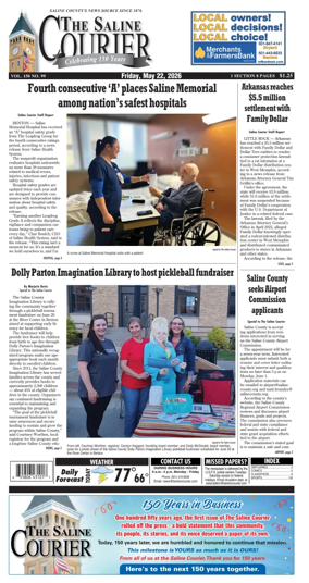 Cover of The Saline Courier