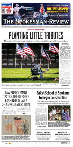Cover of The Spokesman-Review (Spokane)