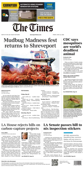 Cover of The Times (Shreveport)
