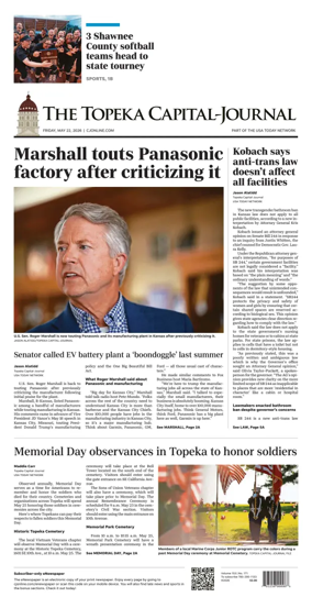 Cover of The Topeka Capital-Journal